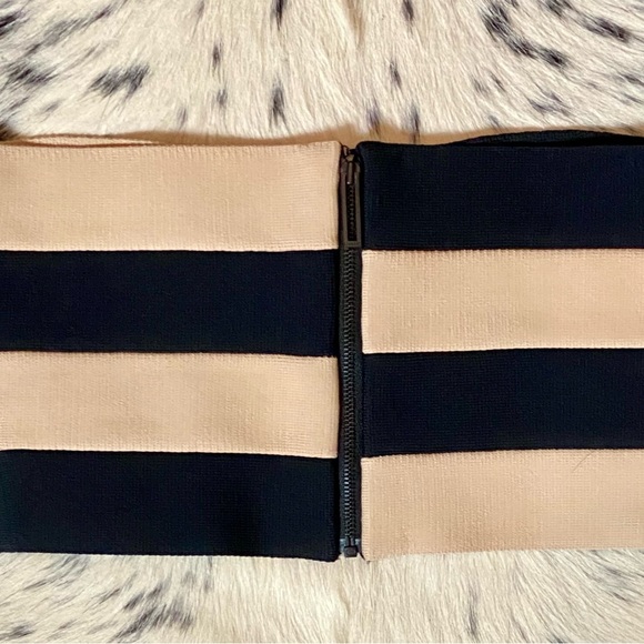 DION LEE “INTERLOCK” STRAPLESS BANDAGE BUSTIER, SZ US/4 SMALL - Picture 8 of 9